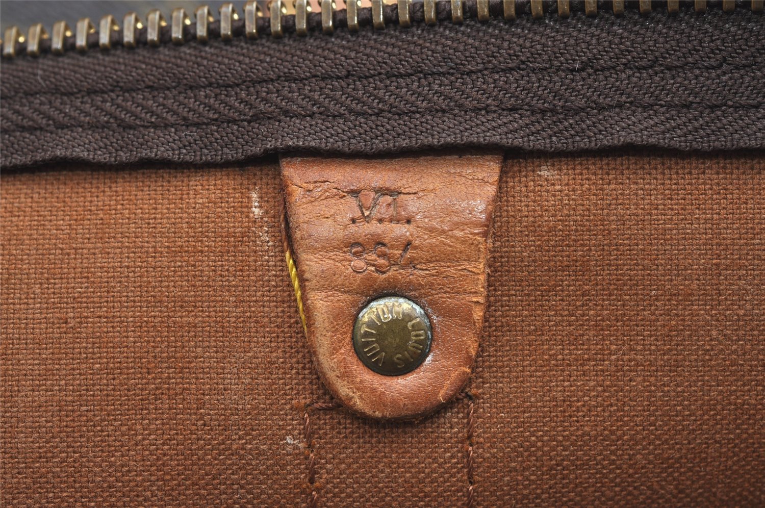 Authentic Louis Vuitton Monogram Keepall Bandouliere 55 M41414 Boston Bag 7894J