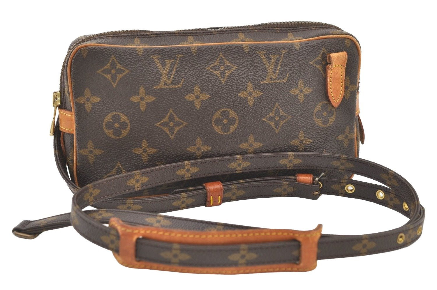 Auth Louis Vuitton Monogram Marly Bandouliere Shoulder Bag M51828 Junk 7895J