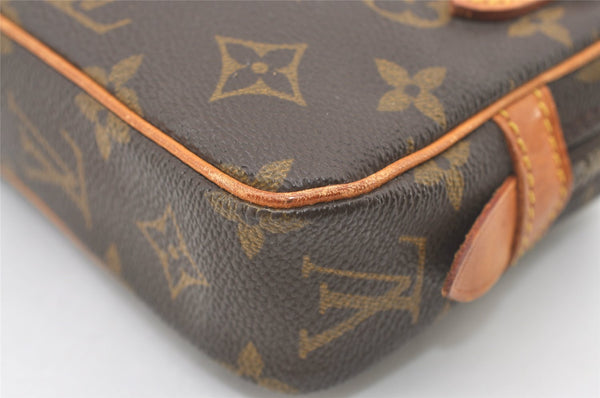 Auth Louis Vuitton Monogram Marly Bandouliere Shoulder Bag M51828 Junk 7895J