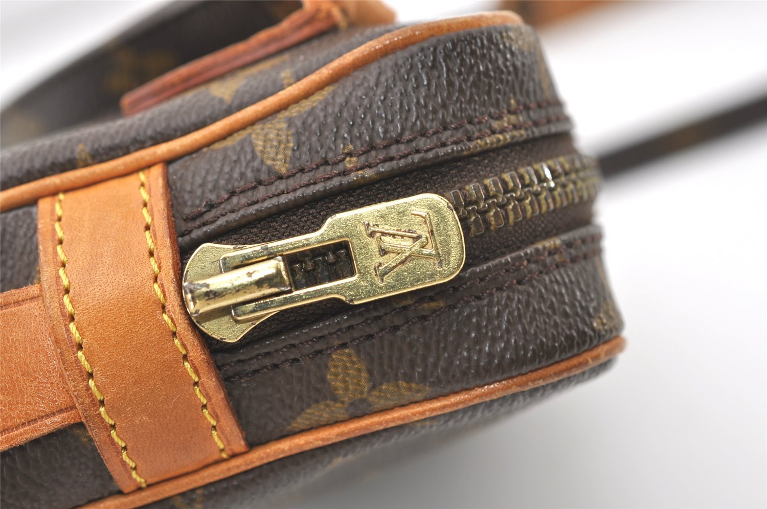 Auth Louis Vuitton Monogram Marly Bandouliere Shoulder Bag M51828 Junk 7895J