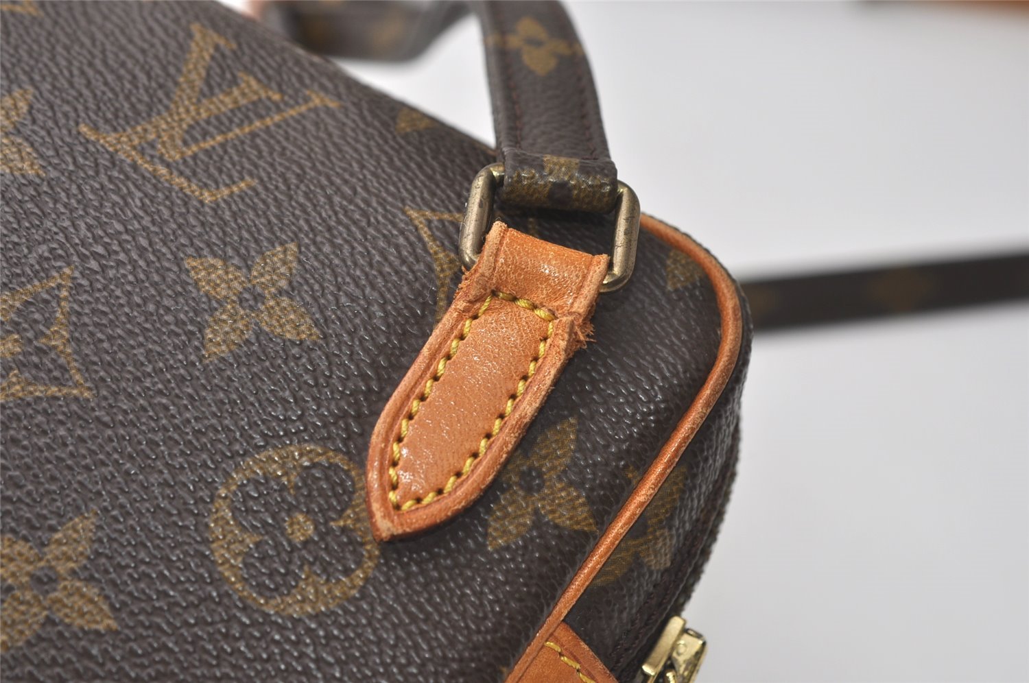 Auth Louis Vuitton Monogram Marly Bandouliere Shoulder Bag M51828 Junk 7895J