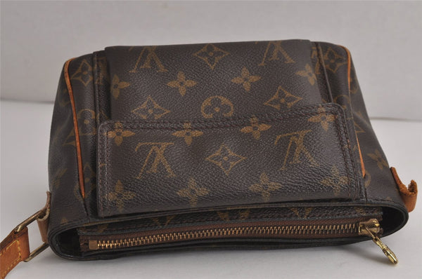 Authentic Louis Vuitton Monogram Viva Cite PM Shoulder Bag M51165 LV Junk 7896J