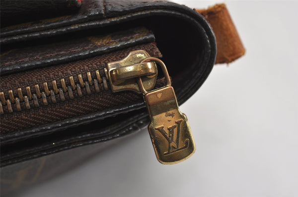 Authentic Louis Vuitton Monogram Viva Cite PM Shoulder Bag M51165 LV Junk 7896J