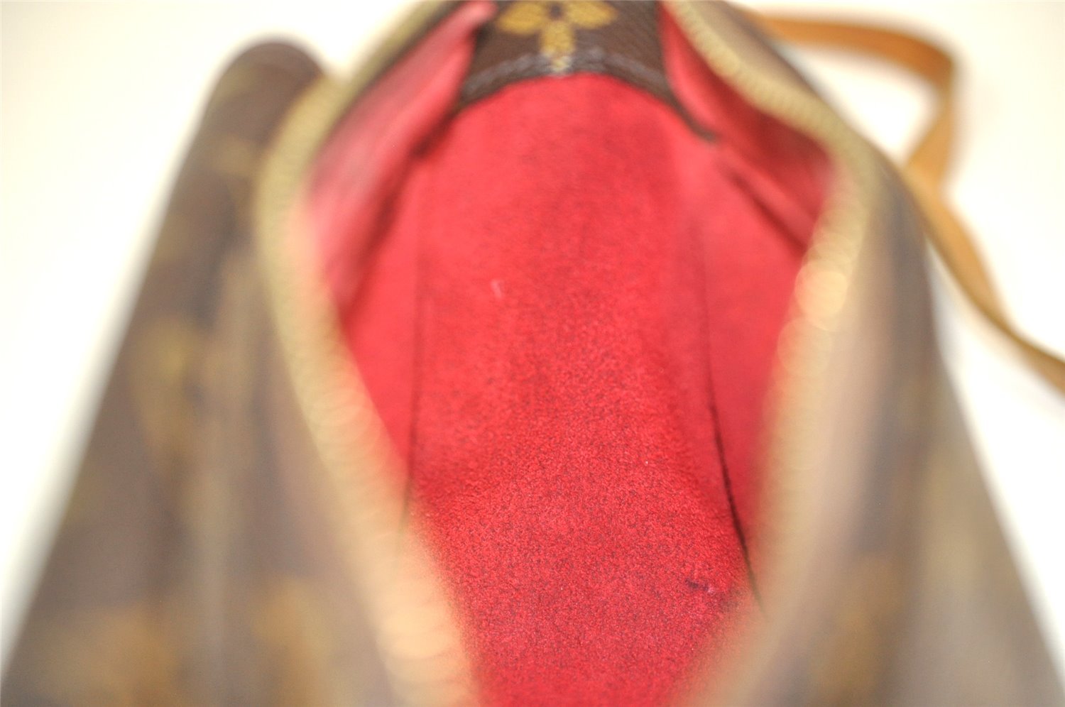 Authentic Louis Vuitton Monogram Viva Cite PM Shoulder Bag M51165 LV Junk 7896J