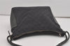 Authentic GUCCI Vintage Shoulder Hand Bag GG Canvas Leather 0013766 Black 7897I