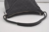 Authentic GUCCI Vintage Shoulder Hand Bag GG Canvas Leather 0013766 Black 7897I