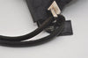 Authentic GUCCI Vintage Shoulder Hand Bag GG Canvas Leather 0013766 Black 7897I