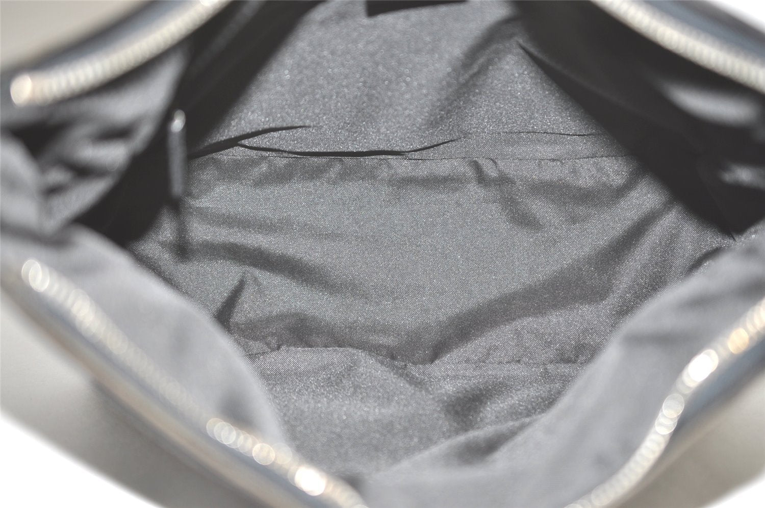 Authentic GUCCI Vintage Shoulder Hand Bag GG Canvas Leather 0013766 Black 7897I