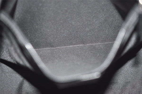 Authentic GUCCI Vintage Shoulder Hand Bag GG Canvas Leather 0013766 Black 7897I