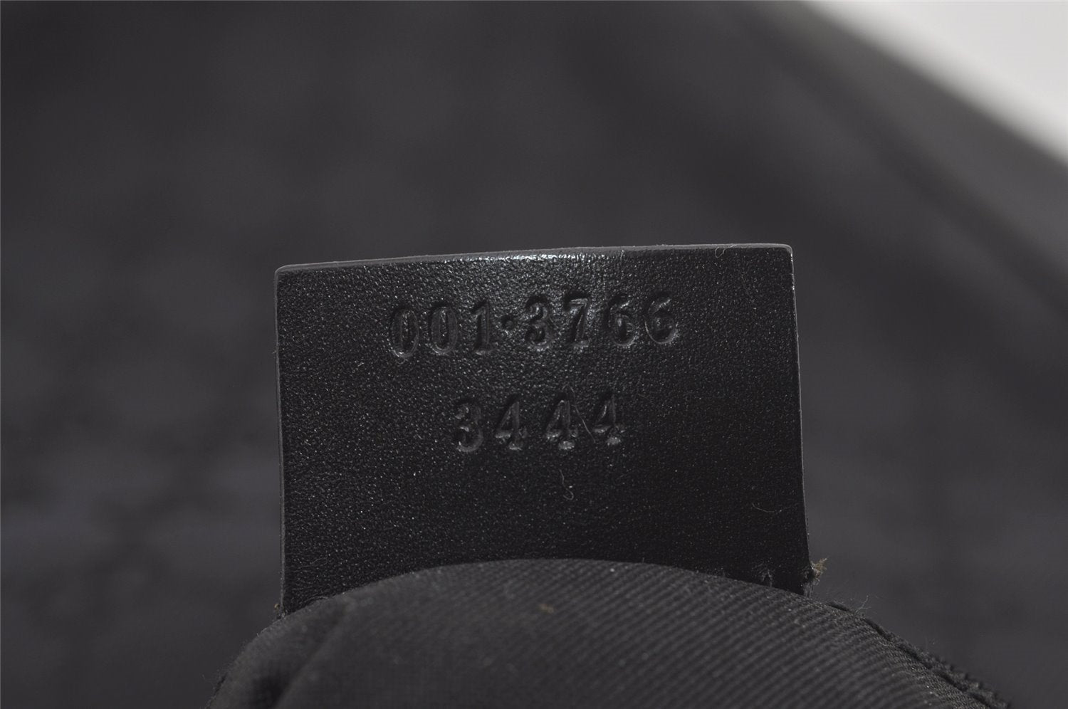 Authentic GUCCI Vintage Shoulder Hand Bag GG Canvas Leather 0013766 Black 7897I