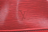 Authentic Louis Vuitton Epi Noe Shoulder Drawstring Bag Red M44007 LV 7900J