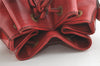 Authentic Louis Vuitton Epi Noe Shoulder Drawstring Bag Red M44007 LV 7900J