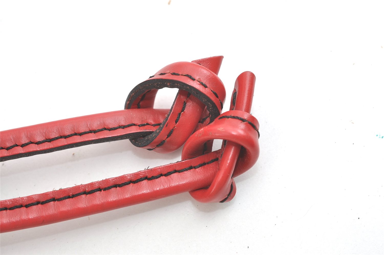 Authentic Louis Vuitton Epi Noe Shoulder Drawstring Bag Red M44007 LV 7900J