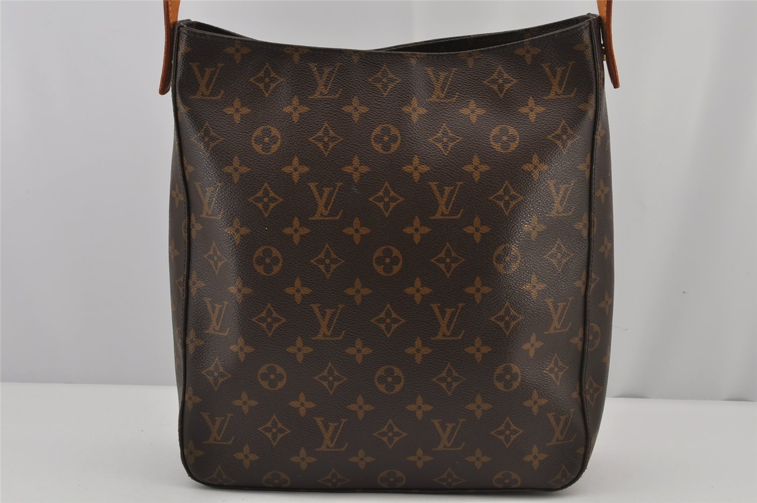 Authentic Louis Vuitton Monogram Looping GM Shoulder Bag M51145 LV 7901J