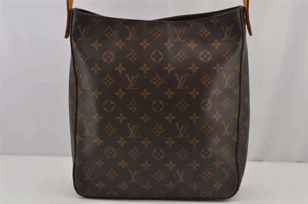 Authentic Louis Vuitton Monogram Looping GM Shoulder Bag M51145 LV 7901J