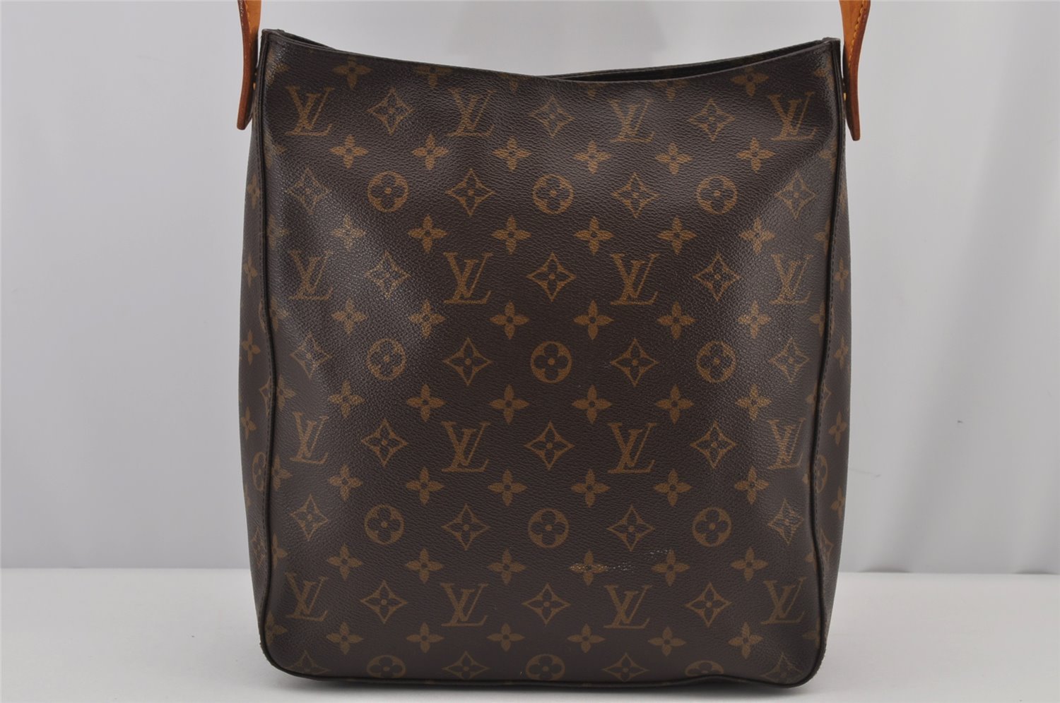 Authentic Louis Vuitton Monogram Looping GM Shoulder Bag M51145 LV 7901J