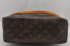 Authentic Louis Vuitton Monogram Looping GM Shoulder Bag M51145 LV 7901J