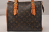 Authentic Louis Vuitton Monogram Popincourt Haut Shoulder Bag M40007 LV 7902J