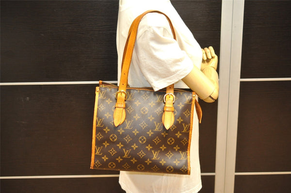 Authentic Louis Vuitton Monogram Popincourt Haut Shoulder Bag M40007 LV 7902J