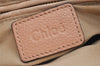 Authentic Chloe Paraty Small 2Way Shoulder Hand Bag Purse Leather Pink 7903I