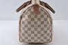 Authentic Louis Vuitton Damier Azur Speedy30 Hand Boston Bag N41533 LV 7904I