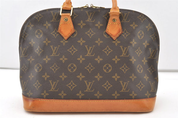 Authentic Louis Vuitton Monogram Alma Hand Bag Purse M51130 LV 7904J