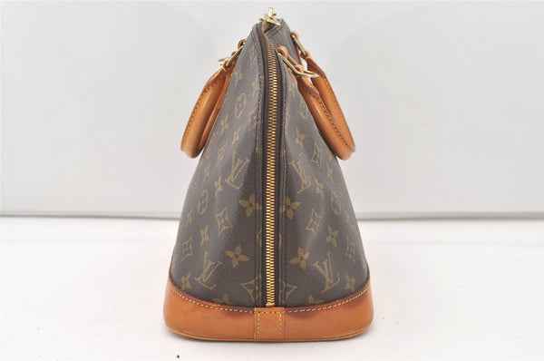 Authentic Louis Vuitton Monogram Alma Hand Bag Purse M51130 LV 7904J