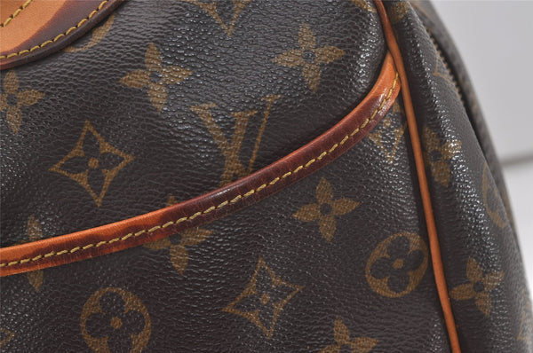 Authentic Louis Vuitton Monogram Deauville Hand Bag M47270 LV 7905I