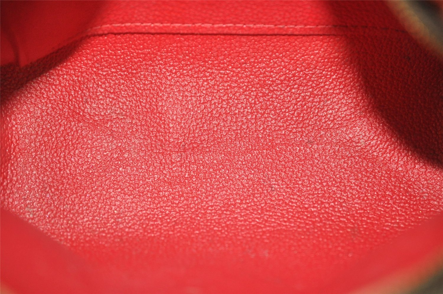 Authentic Louis Vuitton Damier Pochette Cosmetic PM Pouch N47516 LV 7905J