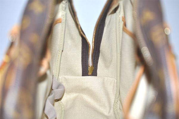 Authentic Louis Vuitton Monogram Deauville Hand Bag M47270 LV 7906I