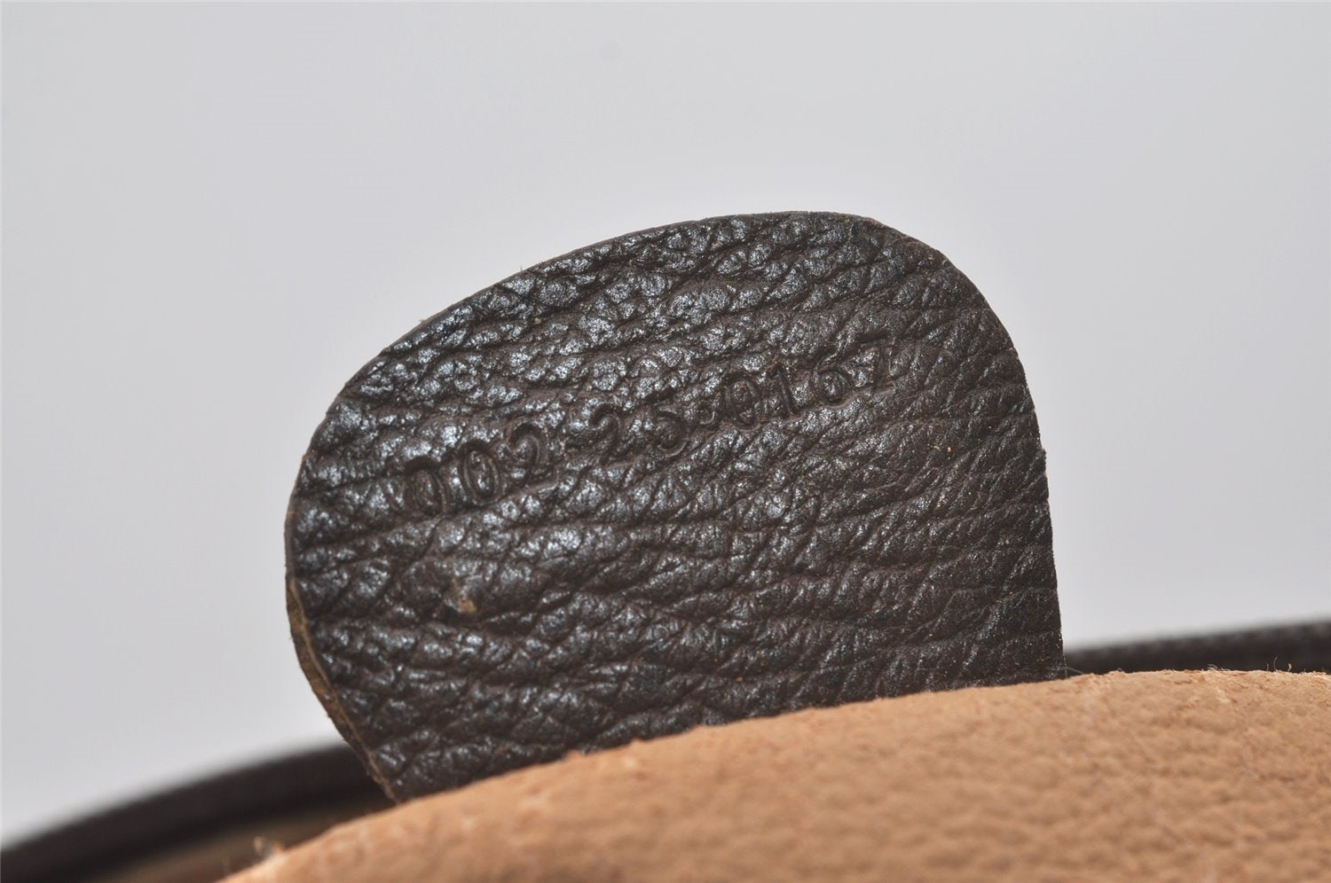 Authentic GUCCI 2Way Shoulder Hand Boston Bag GG PVC Leather Brown 7907I