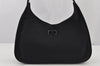 Authentic GUCCI Shoulder Hand Bag Nylon Leather 0013767 Black Junk 7909J