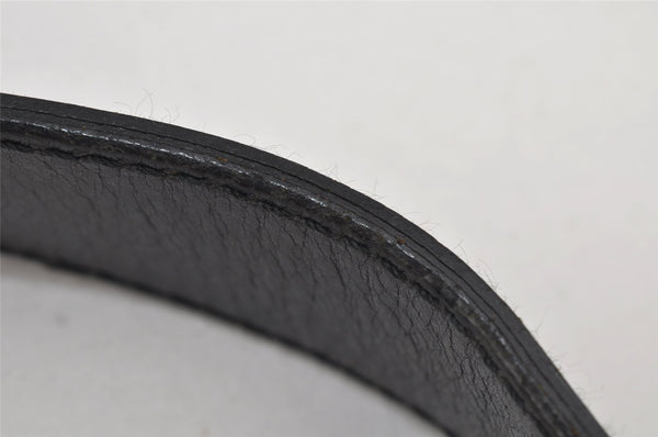 Authentic GUCCI Shoulder Hand Bag Nylon Leather 0013767 Black Junk 7909J