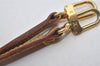 Authentic Louis Vuitton Leather Shoulder Strap Beige 48" LV 7911I