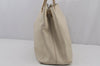 Authentic GUCCI SOHO Vintage Tassel Tote Bag Chain Leather 308982 White 7911J