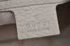 Authentic GUCCI SOHO Vintage Tassel Tote Bag Chain Leather 308982 White 7911J