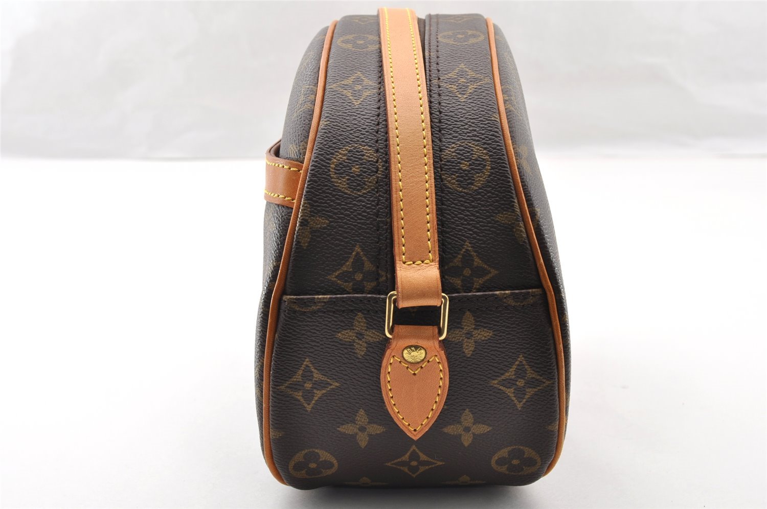 Authentic Louis Vuitton Monogram Blois Shoulder Cross Body Bag M51221 LV 7913I