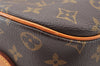 Authentic Louis Vuitton Monogram Blois Shoulder Cross Body Bag M51221 LV 7913I