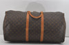 Authentic Louis Vuitton Monogram Keepall Bandouliere 60 M41412 Boston Bag 7914I