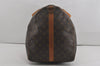 Authentic Louis Vuitton Monogram Keepall Bandouliere 60 M41412 Boston Bag 7914I