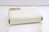 Authentic GUCCI Vintage Shoulder Bag Purse Enamel White Junk 7914J