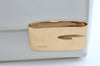 Authentic GUCCI Vintage Shoulder Bag Purse Enamel White Junk 7914J