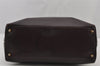 Authentic FENDI Vintage 2Way Shoulder Hand Bag Leather Brown 7916J