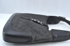 Authentic GUCCI Jackie Shoulder Bag GG Canvas Leather 00963 Black Junk 7917J