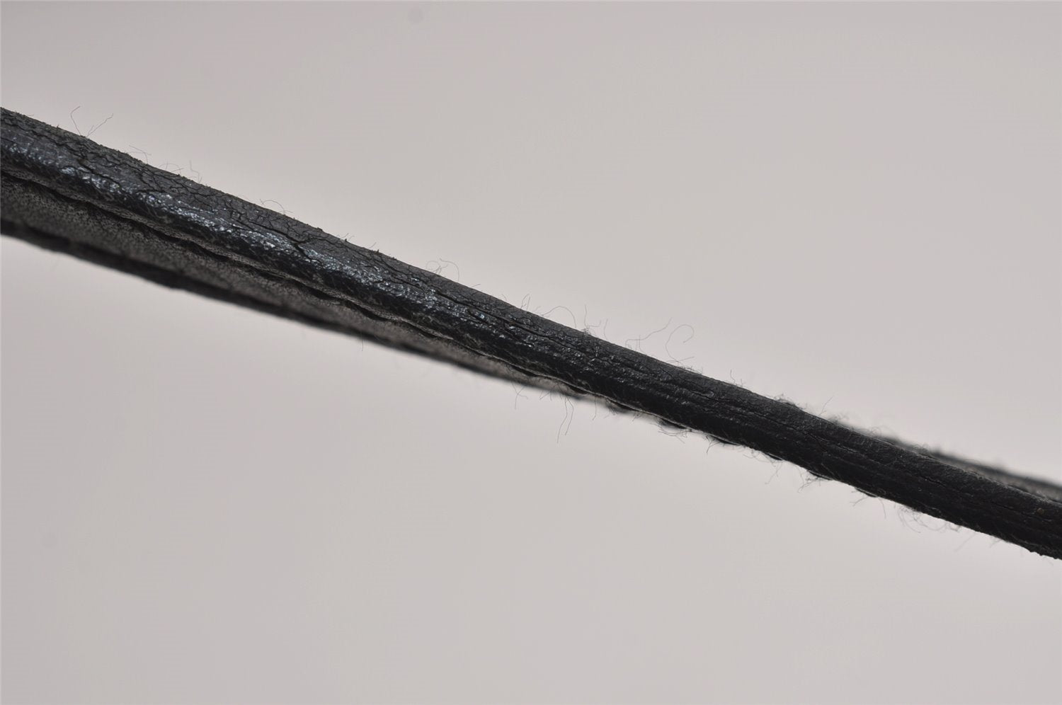 Authentic GUCCI Vintage Hand Bag Pouch Purse GG Canvas Leather 07198 Black 7918J