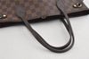 Authentic Louis Vuitton Damier Neverfull PM Shoulder Tote Bag N51109 LV 7919I