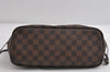 Authentic Louis Vuitton Damier Neverfull PM Shoulder Tote Bag N51109 LV 7919I