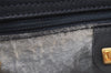 Authentic GUCCI Sherry Line Micro GG Shoulder Cross Bag PVC Leather Navy 7919J