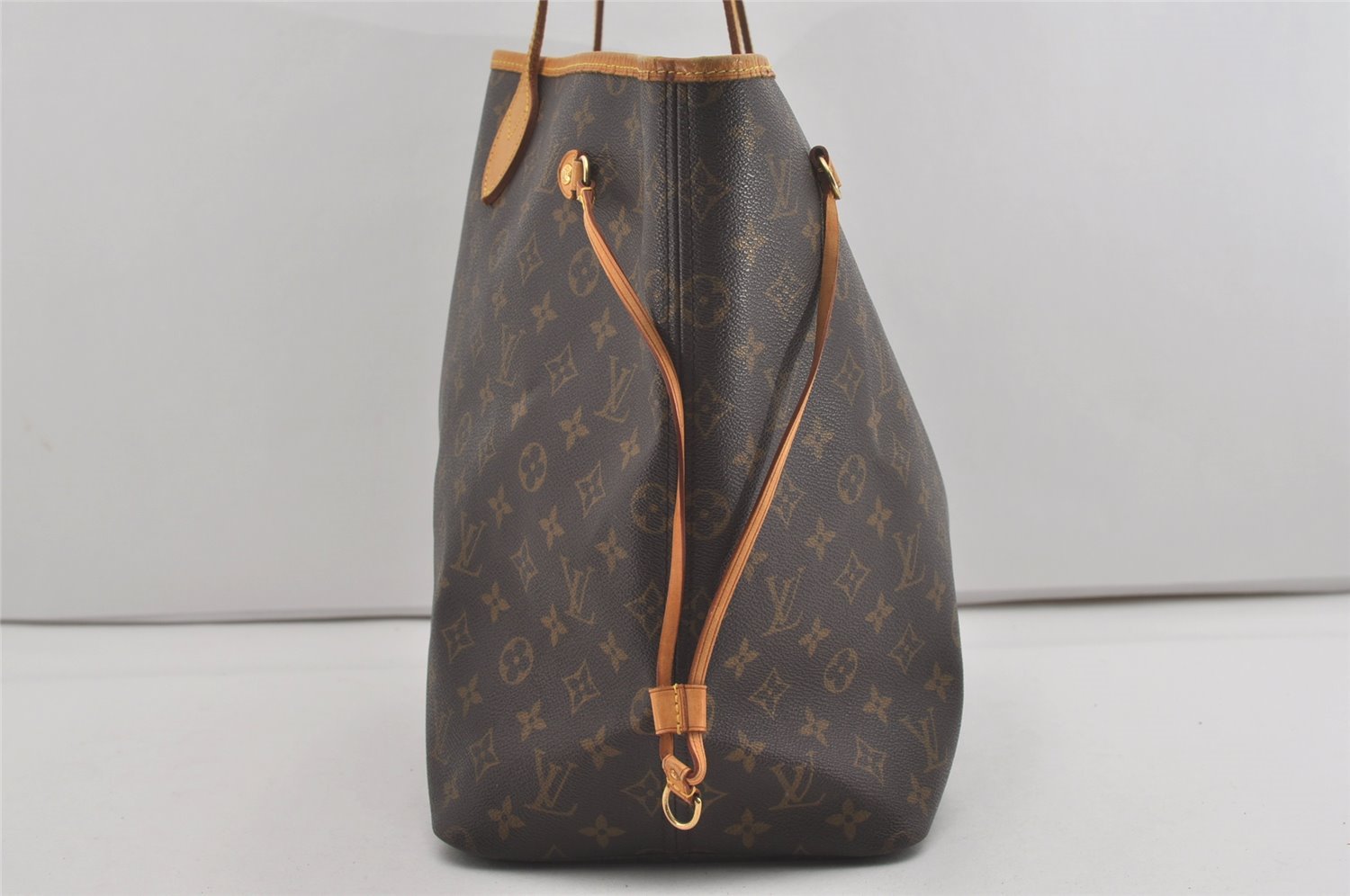 Authentic Louis Vuitton Monogram Neverfull GM Shoulder Tote Bag M40157 LV 7921I