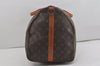 Authentic Louis Vuitton Monogram Keepall Bandouliere 55 M41414 Boston Bag 7922I